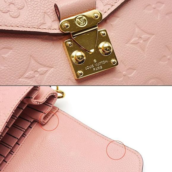 Louis Vuitton Pochette Metis MM 2 Way Implant Monogram Rose Poodle With Strap - Picture 6 of 8